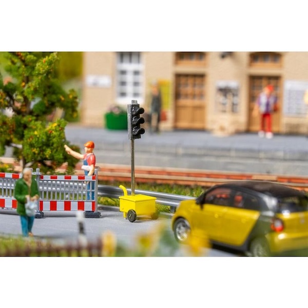 H0 2 LED-Baustellen Ampeln