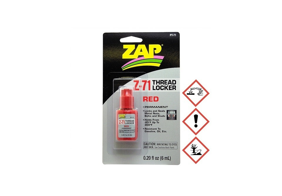 ZAP Z-71 red SchraubenSicherung fest 5.7g 