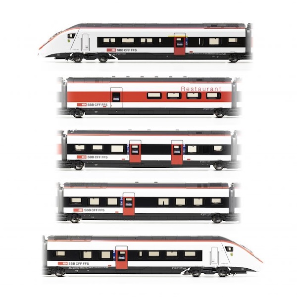 H0 SBB Triebzug 5 teil. RABe 501 011 Thurgau  EpVI ACS