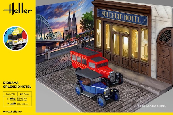 1/24 Starter Kit Diorama Splendid Hotel