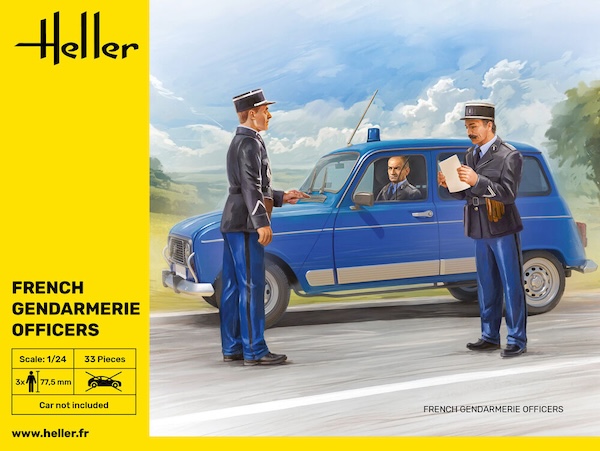 1/24 French Gendarmerie Officiers