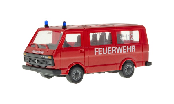 H0 Feuerwehr VW LT Bus mit Blaulicht
