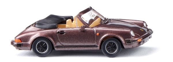1/87 Porsche 911SC Cabrio  rauchquarz metallic