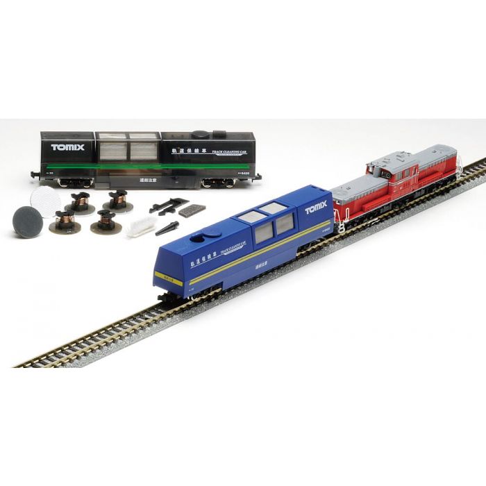 N Schienenreinigungswagen , blau (6425) 
