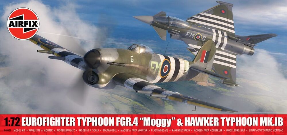  1/72 Twin Pack - Eurofighter Typhoon FGR.4 (FMOG) + Hawker Typhoon Mk.Ib 