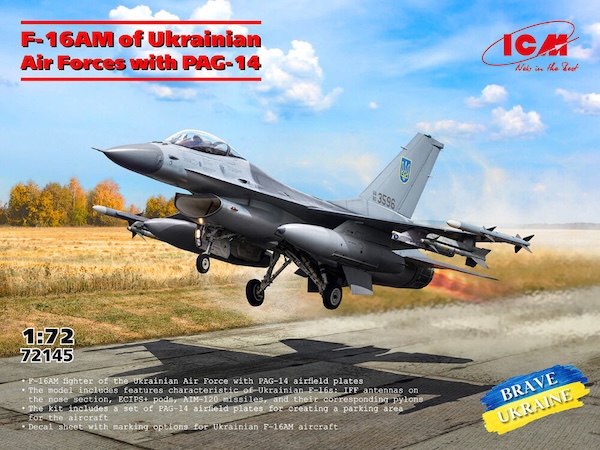 1/72 F-16 of Ukrainian w. PAG-14