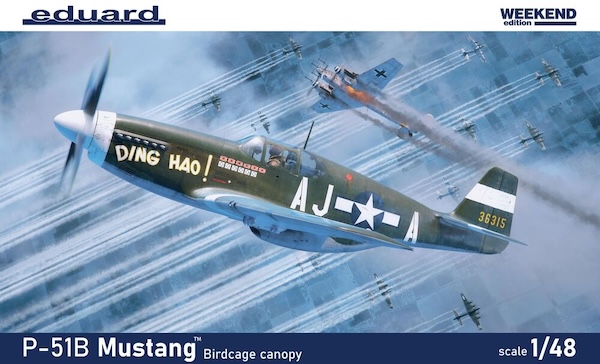 1/48 P-51B/C Mustang Birdcage Canopy  Weekend Edition