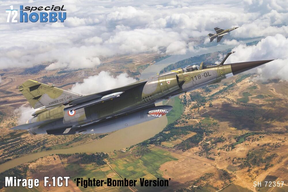 1/72 Mirage F.1CT Fighter-Bomber Version