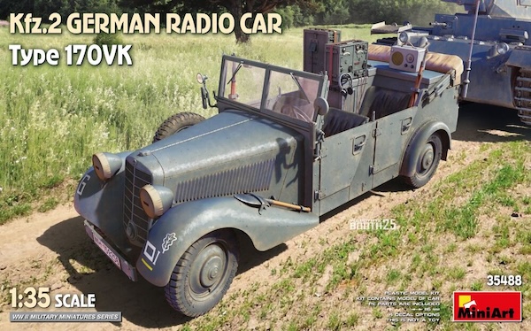 1:35 Kfz.2 German Radio Car