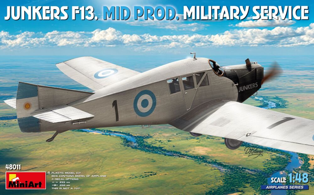 1/48 Junkers F13 Mid in Military Service