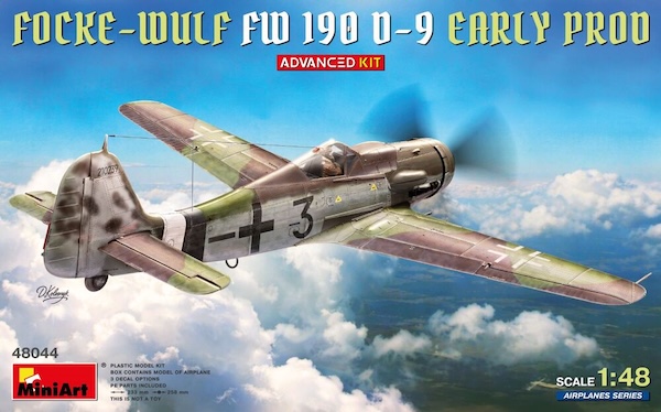 1/48 Focke Wulf Fw 190D Early Prod Advanced Kit