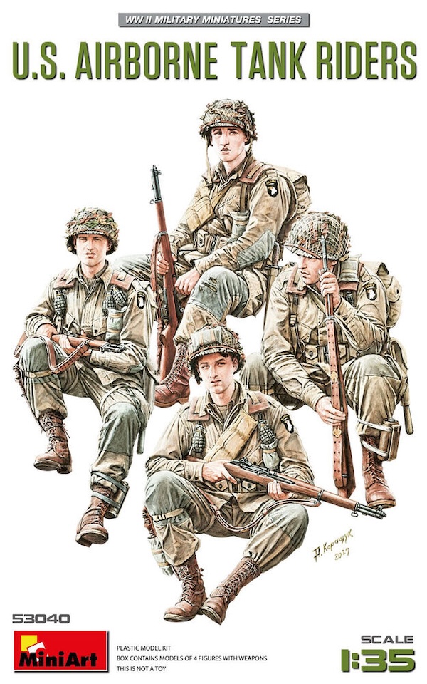 1/35 US Airborne Tank riders