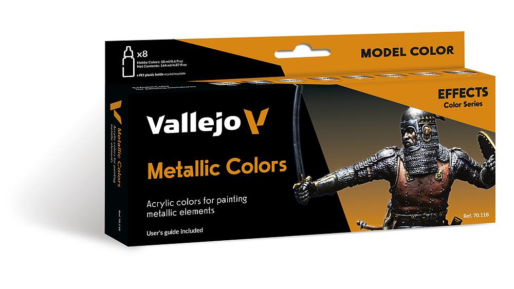 Colour Set Metallic Colors