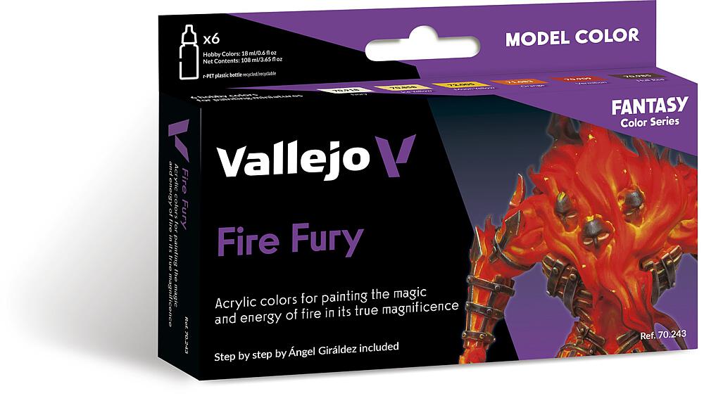 Feuerflut, Farb-Set