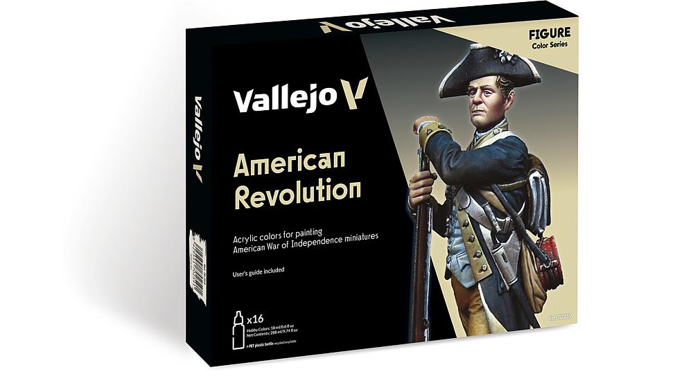 Farb-Set Amerikanische Revolution, 16 x 18 ml
