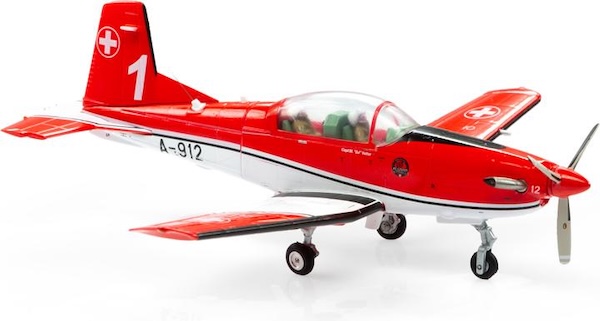 1/72 C-7 Pilatus PC-7 Team / grosse Nummer 1 A-912
