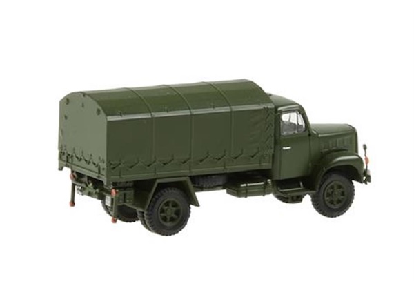 1/87 Saurer 2DM Militär Plane geschlossen 