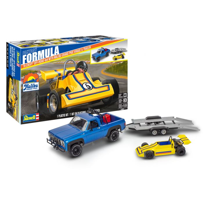 1/25 78 Chevy Pickup with Go Kart