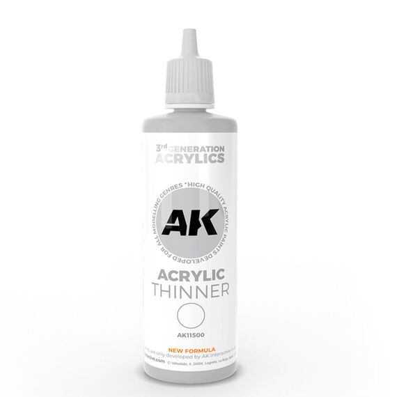 ACRYLIC THINNER 100 ML   3ª Generación