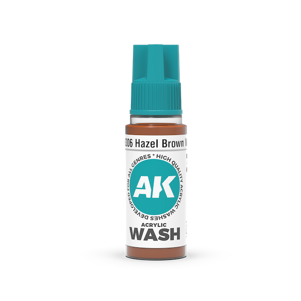 Hazel Brown Wash 17ml