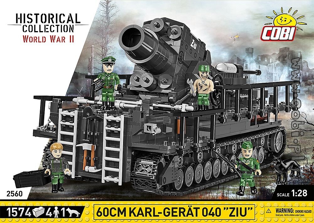 60cm Karl Gerät 040  Ziu 1574pcs