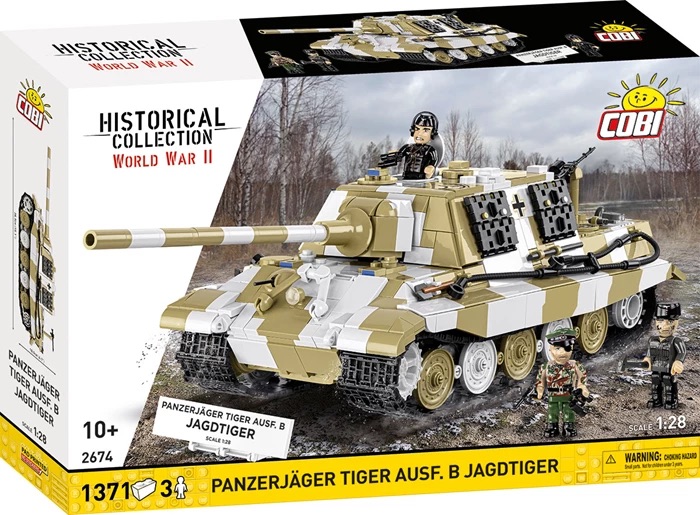 Panzerjäger Tiger Ausf B Jadgtiger   1371 pcs