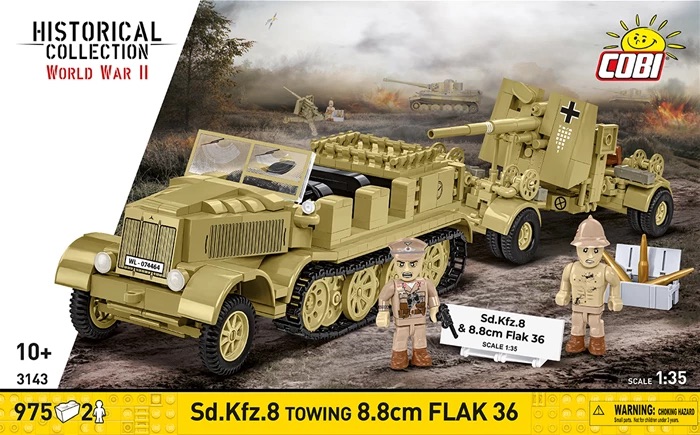 Sd KFZ 8 W Flak36      975 pcs