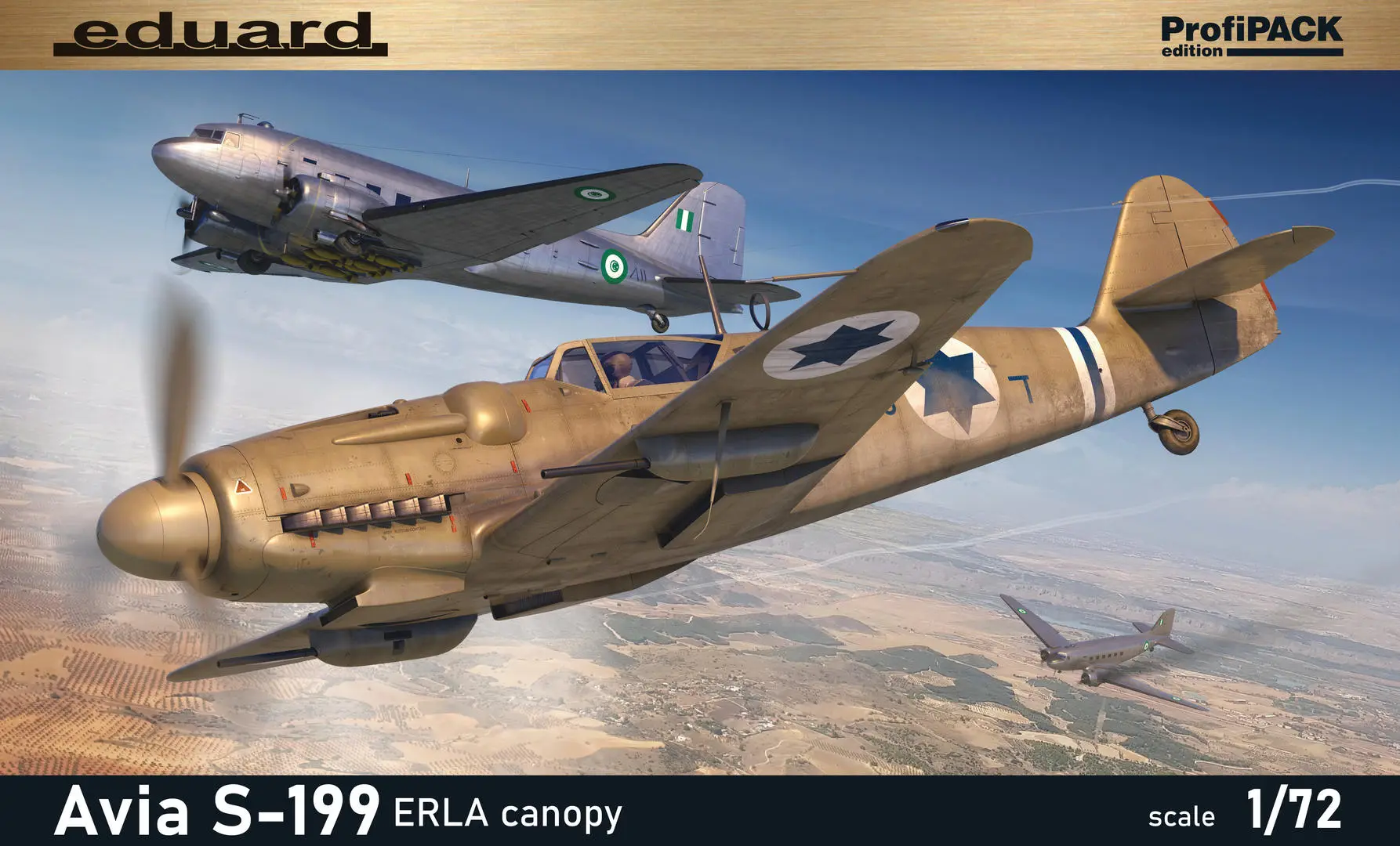1/72 Acia S-199 ERLA Canopy