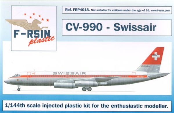 1/144 CV-990 Swissair / Balair