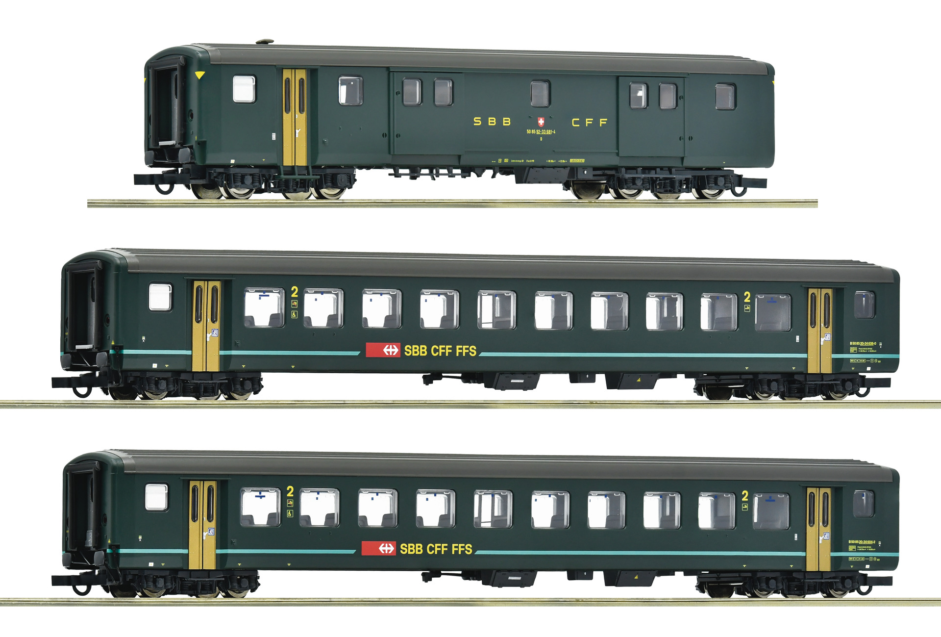 H0 3-tlg. Set 1: „IR 1617“, SBB