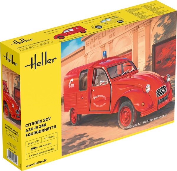 1/24 Citroen 2CV AZU-B 250 Fourgonnette
