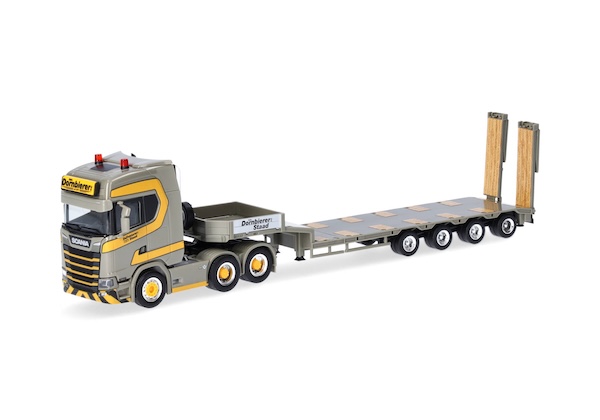 1/87 Scania CS 20 HD Semitieflade-Sattelzug "Dornbierer" (Schweiz) 