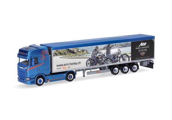 1/87 Scania CS 20 HD Schubboden-Sattelzug "Rüegsegger/Arni" (Schweiz)