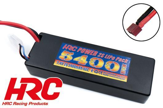  Akku - LiPo 2S - 7.4V 5400mAh 60C - Hard Case - Ultra-T 138.5x46.5x25mm