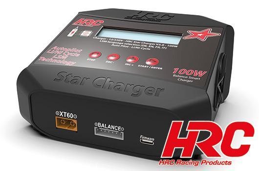Ladegeraet - 12/230V - HRC Star Charger V5.0 - 100W - SMART LSM, Autopilot, Cycle, APS