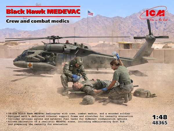 1/48 MH-60L Black Hawk   w. fligth Medics