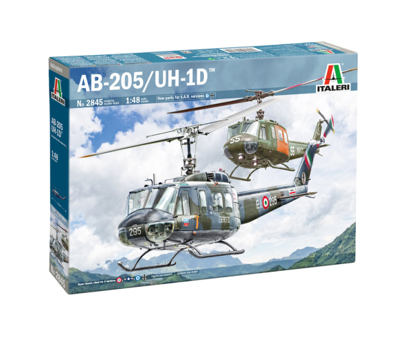 1/48 AB.205 / UH-1D SAR Helikopter
