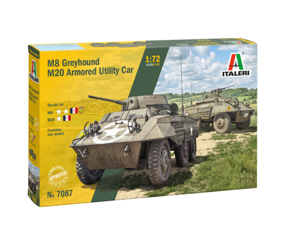 1/72 M8 Greyhound/MS Armored UtilityCar