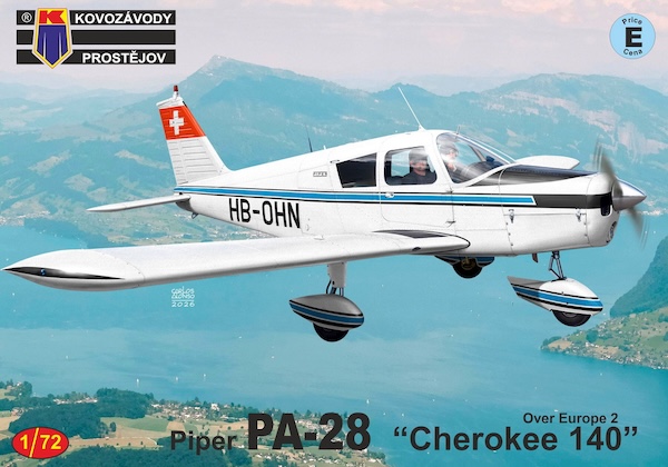 1/72 PA-28 Chreokee 140 over europe 2