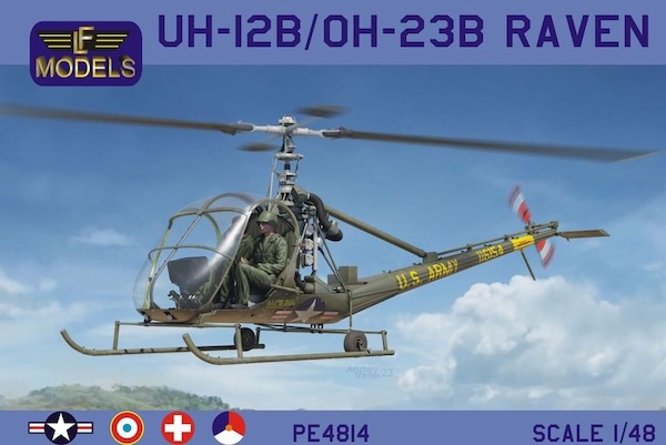 1/48 UH-12B / UH-23B Raven (Korean war, France, Swiss, Dutch) 