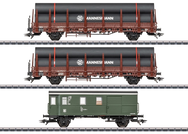 Locomotive à vapeur pour trains marchandises avec tender à condens