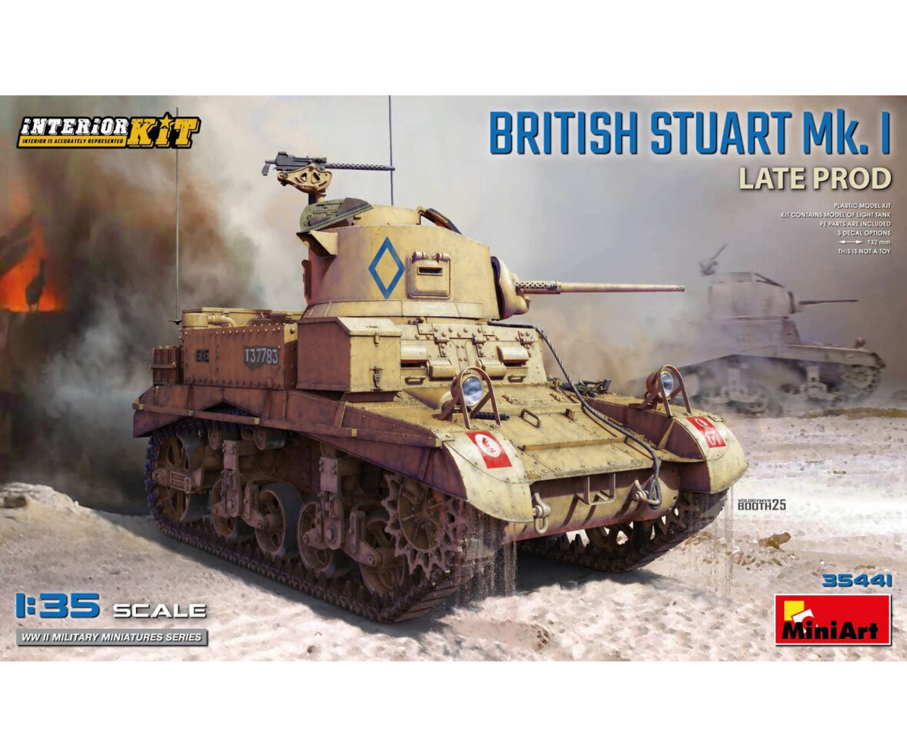 1:35 Brit Stuart Mk. I L.Prod Interior Kit