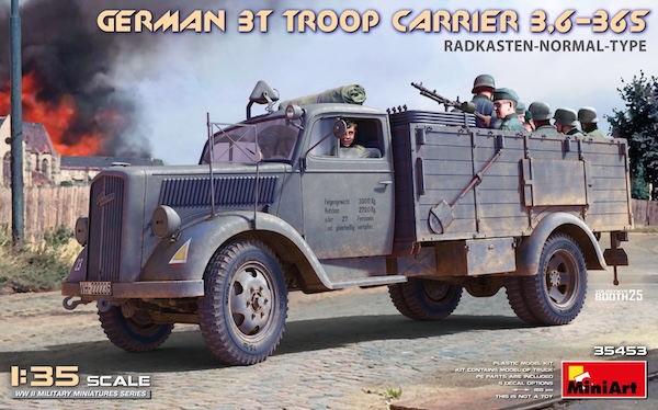 1/35 Dt. 3t Truppen-Transporter 