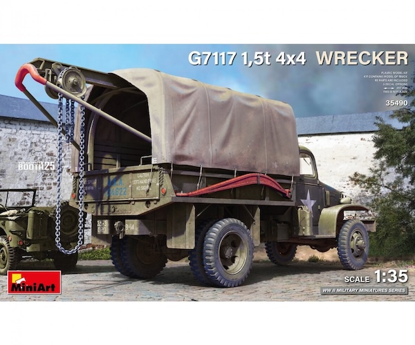 1:35 G117  1.5T 4x4 Wrecker
