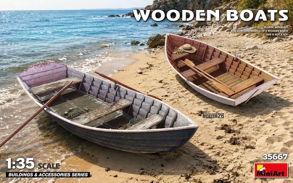 1/35 Wooden Boats