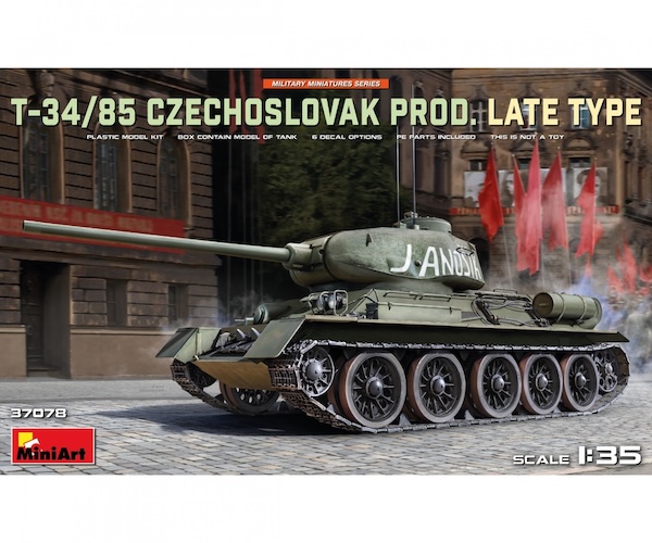 1/35 T-34/85 Tsch. Prod. Späte Prod.