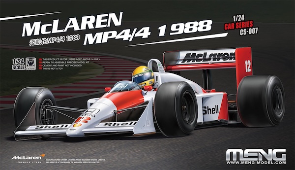 1/24 McLaren MP4/4, 1988