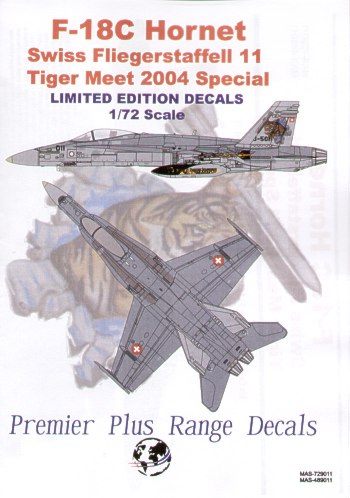 1/48 F-18C Hornet Staffel 11 Tigermeet 2004