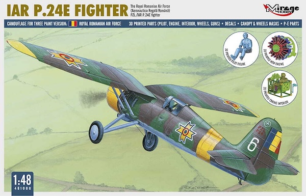 1/48 IAR P.24E Figther Romanian Air Force