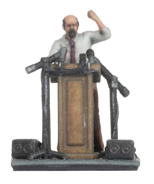 H0 Rednerpult 3D Master Einzelfigur